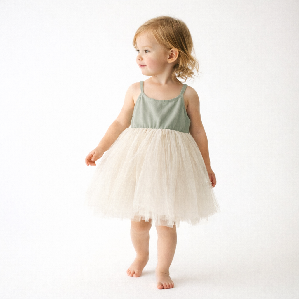The Indy Dress in Sage